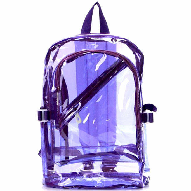 Clear Backpack for 2000s Fashion, Y2K Aesthetic, and Nostalgia Outfits