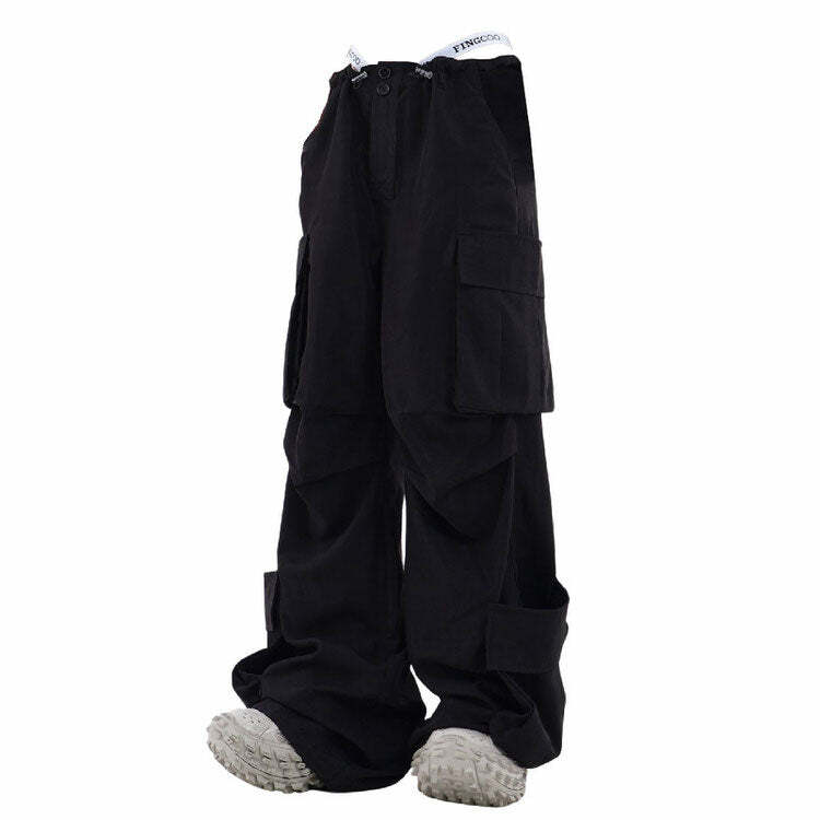 Got Chemistry Aesthetic Cargo Pants - 2000s Fashion Inspired Outfit