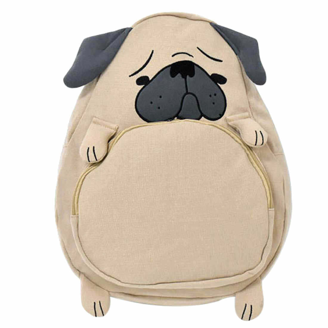 No emoji Puggo Backpack - 2000s Fashion Nostalgia, Y2K Aesthetic Outfit