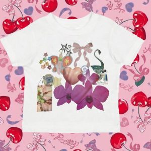 Whimsical Wonderland Top - 2000s Fashion, Y2K Aesthetic, Vintage Style